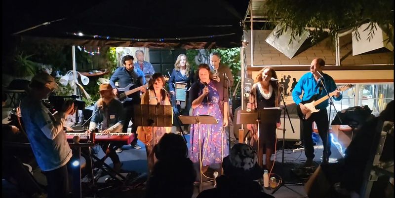 Enjoyus performing live at night